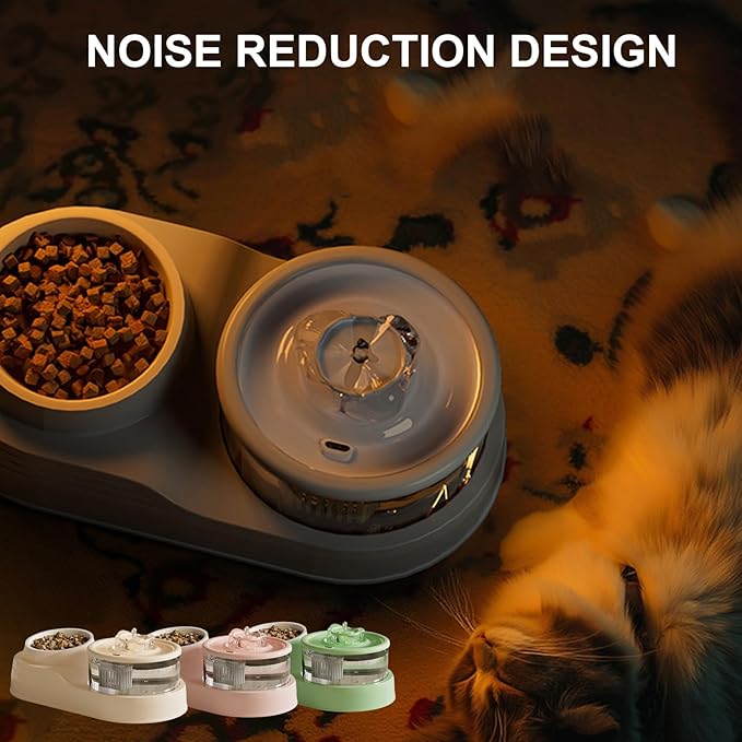 REDYY Automatic Pet Water Dispenser Set Large Capacity Spacious Pet Dispenser Antiskid Dog Water Station Pets Feeders