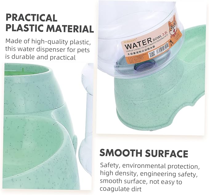 Large Capacity Pet Waterer Auto Dog Cat Water Bowl Portable Pet Water Container