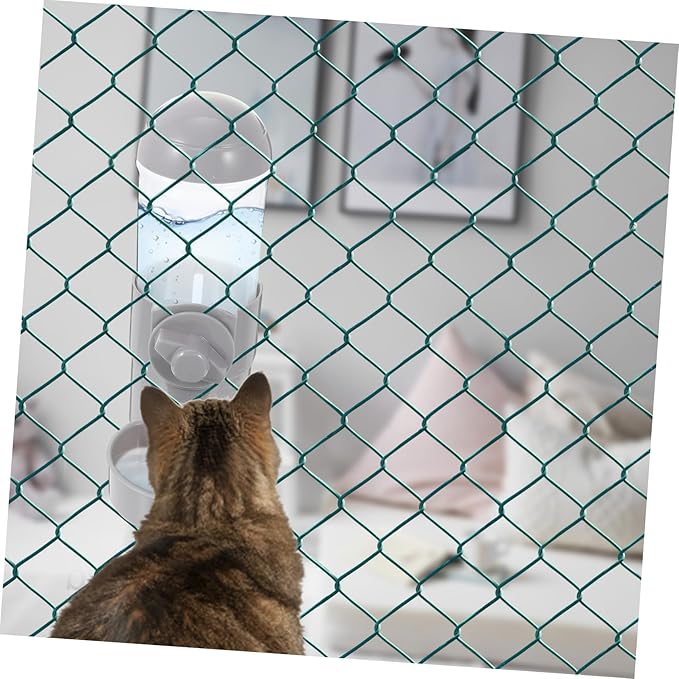 YARNOW Automatic Dog and Cat Water Feeder Hanging Design Non-Spill Plastic PET Water Dispenser for Dogs and Cats for Crate Use and PET Feeding Supplies