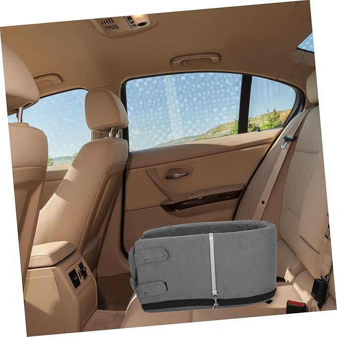 Non-Slip Dog Car Bed Thickened Pet Seat Cover Easy Car Pet Mat for Travel