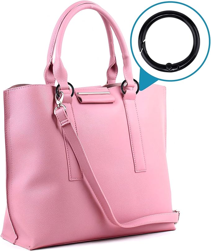 Spring O Rings,Round Spring Snap Keyring, Metal Carabiner Clips for Keychain Handbag Purse Dog