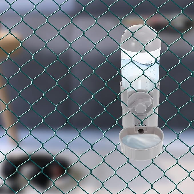Pet Hanging Feeder Automatic Water Dispenser Water Bottle for Dogs Cat Pet Feeder Abs Material
