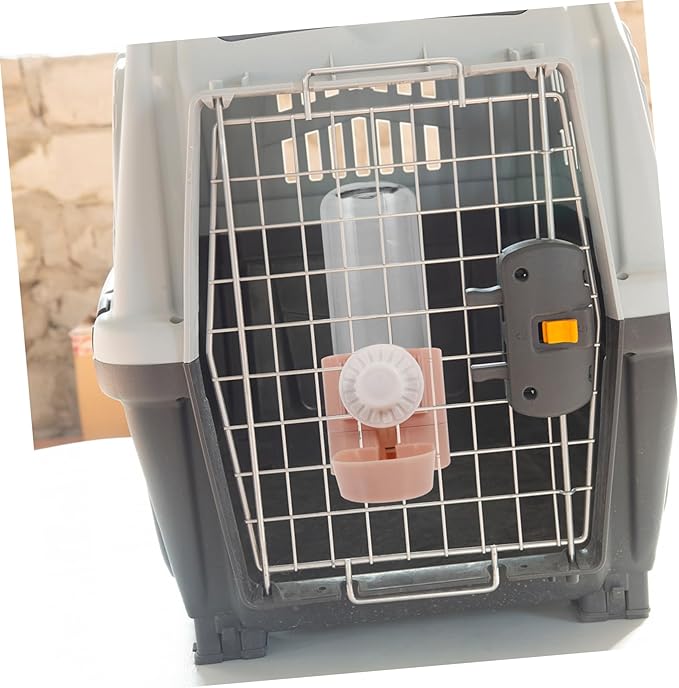 BESPORTBLE 3pcs Dog Water Dispenser for Pets Automatic Hanging Water Bottle for Dogs and Bottle for Easy Monitoring for Cages and Travel Stylish Pink