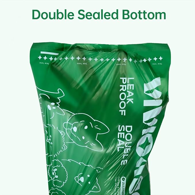 VIVIOASES Dog Poop Bags Rolls, Heavy Duty and Extra Thick Poop Bags for Dogs, Guaranteed Leak Proof, Lavender Scented, 240 Count