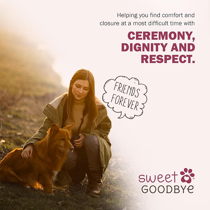 Cocoon® - Eco-Friendly Pet Burial & Cremation Ceremony Kit (Premium Wool) - Casket for Dogs and Cats (Choose Size & Color) (Medium, Natural)