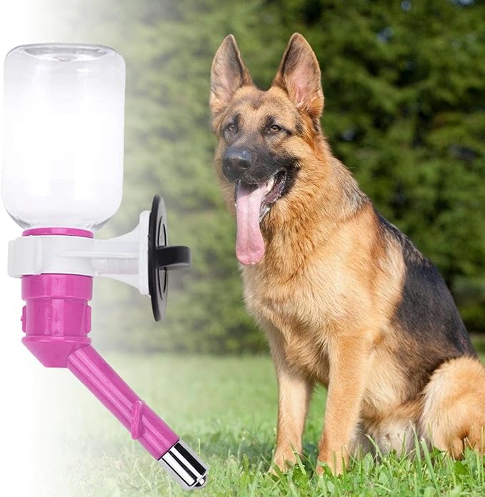 Water Nozzle for Dogs - Heavy Duty Sturdy Pet Drinking Nozzle | Multifunctional No-Drip Water Dispenser Fountain Reusable Automatic Dogs Feeder for