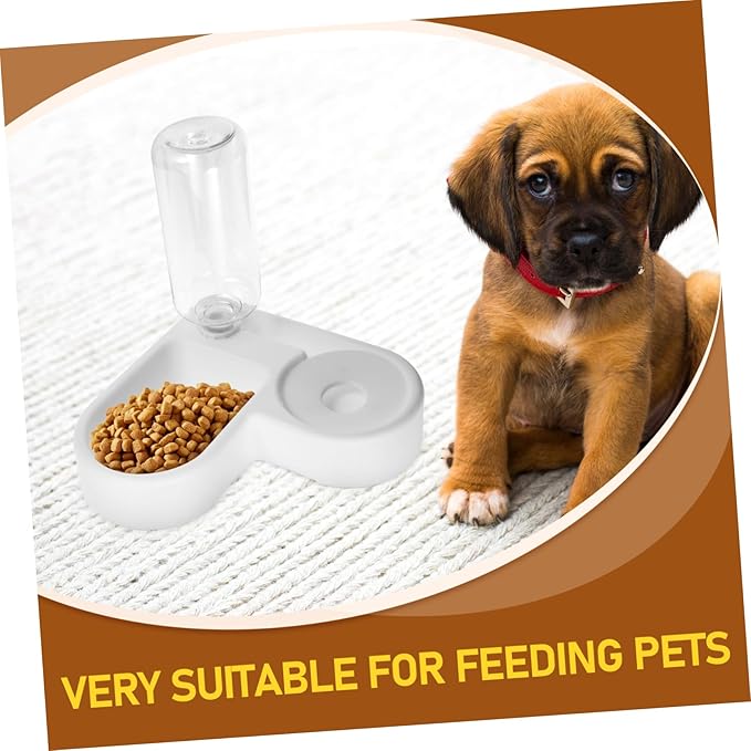balacoo Automatic Pet Feeder with Water Bowl for Cats and Dogs Unique Detachable Design Easy to Clean and Use Stylish Pet Supply for Feeding and Hydration