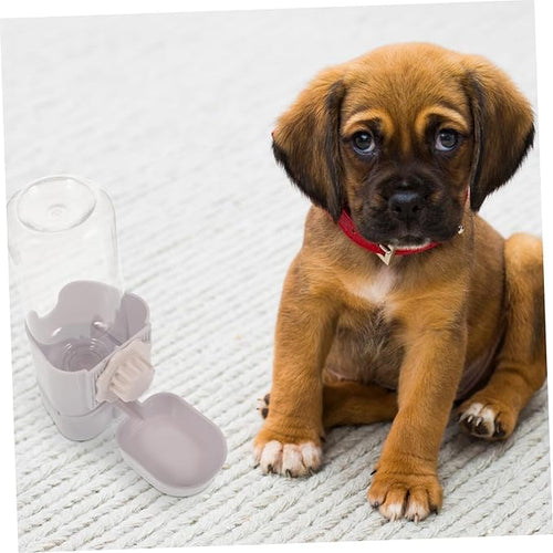 2pcs Pet Water Fountain Dog Water Dispenser Easy Install Cat Dog Bottle