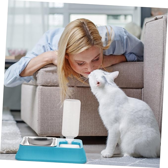 Garneck Automatic Water PET Bowl Detachable Cat and Dog Water Dispenser Fall Design Indoor PET Supply for Dogs and Cats