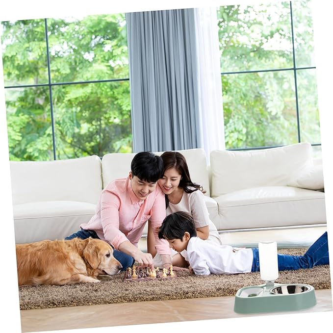 Automatic Pet Water Dispenser Cat Dog Feeder Bowl Capacity Refillable Water Fountain