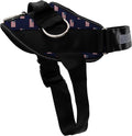 ShawnCo Essential Dog Harness, No-Pull Pet Vest with 3 Leash Clips, No Choke, Reflective, Adjustable and Padded, for Easy Walking and Training for Small, Medium and Large Dogs (USA Flag,S)