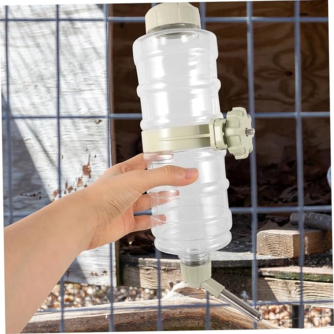 Pet Water Dispenser for Small Animals Leakproof Hanging Dog Water Bottle Automatic Feeder for Chinchillas and Guinea Pigs Capacity and Design