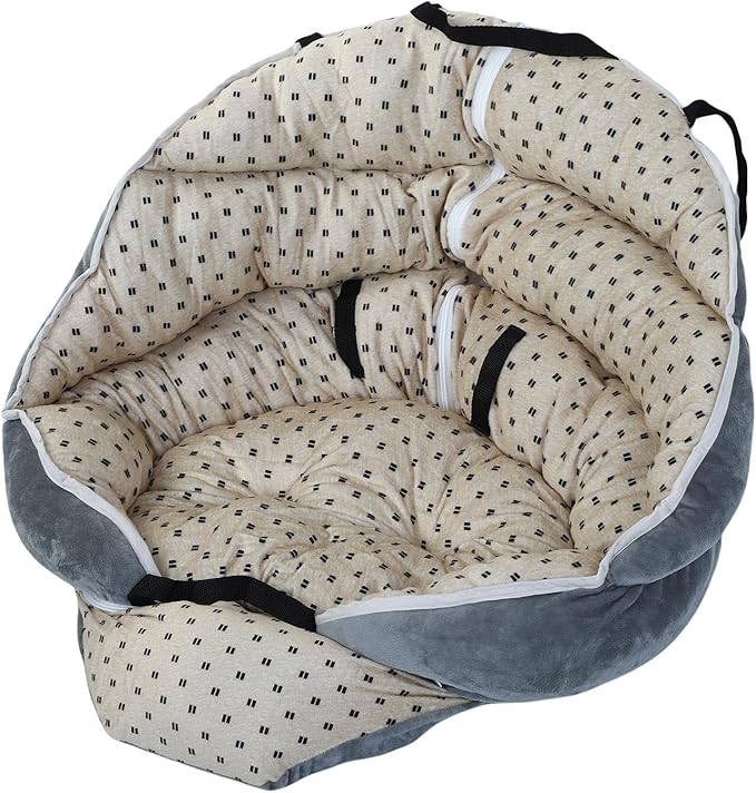 Pet Booster Car Seat, Comfortable Universal Portable Small Dog Car Carrier Bed, Suitable for Travel Camping, Weight: Under 7.5kg/16.5lb