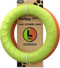 PetSpy Dog Ring Toy – Ring Puller for Outdoor Play, Floating Training & Fetch Toy for Throwing, Catching & Chewers – Durable EVA Flying Disc for Small, Medium & Large Dogs