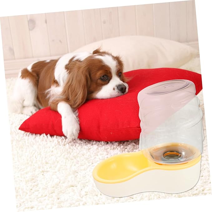Yardwe 1pc Automatic Cat Water Dispenser Pet Drinking Bowl for Dogs and Cats Pet Water Feeder Smooth for Home Use