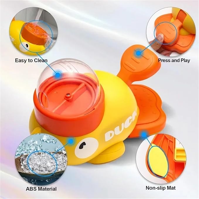 Interactive Dog Puzzle Feeder - Cartoon Duck Design Treat Dispenser for Training and Play(White)