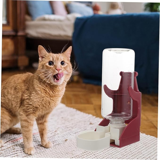 Happyyami Automatic Pet Water Feeder Hanging Water Container for Dogs Cats Rabbits and Animals Easy to Install Material