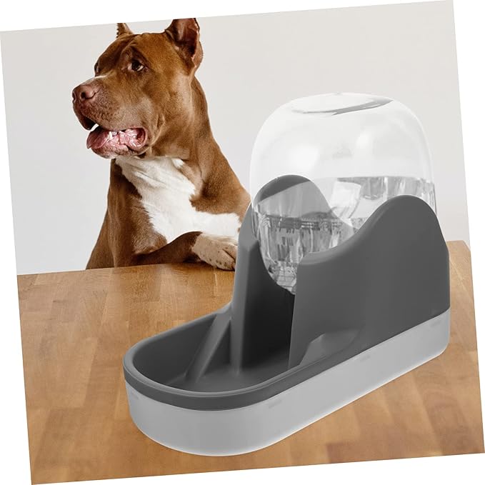 Kisangel Cat Water Dispenser Capacity Automatic -fed Water Bowl for Dogs and Cats Easy to Fill and Pet Drinking Fountain Removable Design for Convenient Use