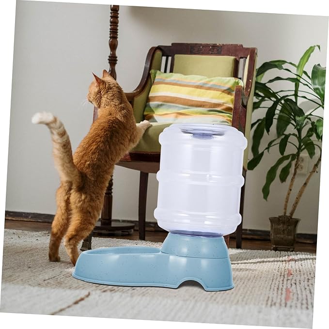 Automatic Dog Water Dispenser Large Capacity Bowl Convenient Pet Feeder for Cats and for Home Store Use Smooth Surface Prevents Spillage