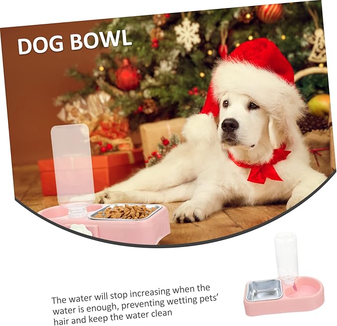 1set Automatic Pet Feeder Detachable Cat Bowls Dual Food and Water Dispenser for Dogs and Cats Convenient Hanging for Easy Monitoring and Refilling