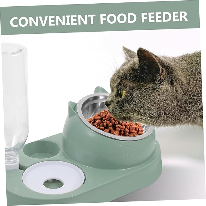 BESPORTBLE Automatic Pet Water Dispenser Dog Food Serving Bowl Pet Feeder for Cats Dogs