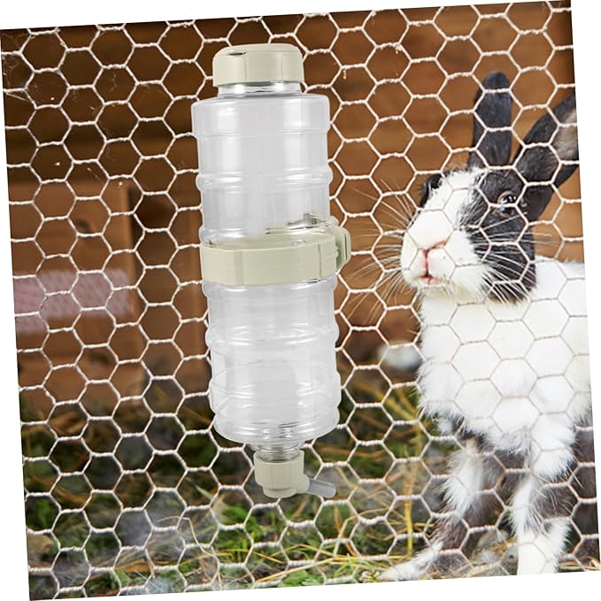 Hanging Automatic PET Water Dispenser Leakproof Water Feeder for Dogs and Cats Ball Valve for Crate and Travel