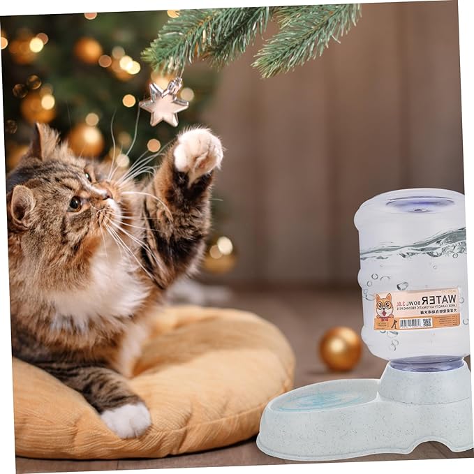 Mipcase Automatic Pet Water Feeder Bowl Durable Water Dispenser for Cats and Dogs No Leak Design Easy to Clean for Home Use