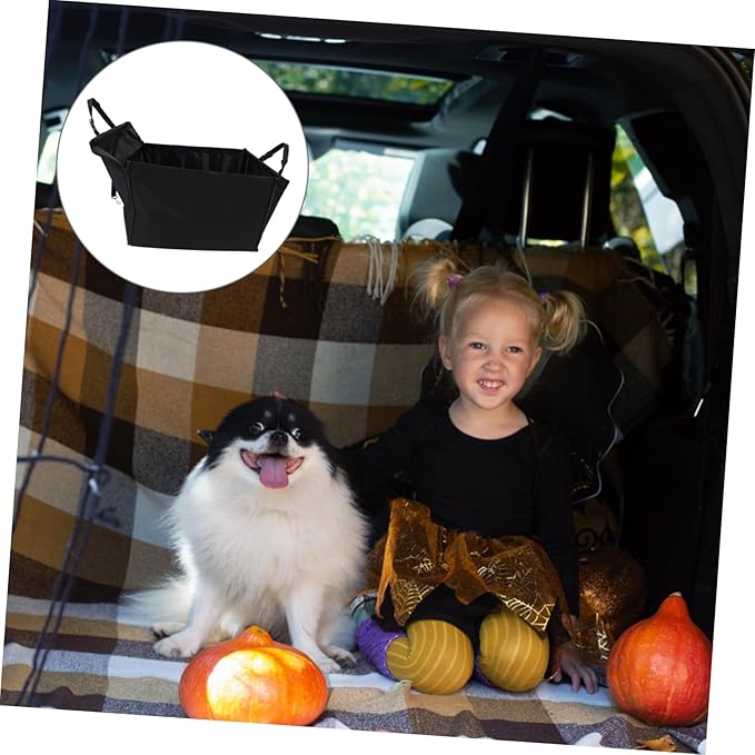 Pet Seat Carrier Breathable Travel Pet Cage for Dogs Durable Comfortable Design with Sturdy Backing to Protect Seats for Car Travel