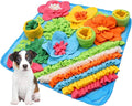 JXTZ Snuffle Mat for Dogs, Interactive Snuffle Mat, 15.4 x15.4 inches for Small & Medium Pets, Pet Treats Feeding Mat for Boredom Relief, Slow Feeder, Felt Wool Feeding Mat, Puzzle Toy for Dogs, Cats