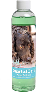 Healthy Breeds Dog Dental Care Water Additive for American Water Spaniel - Helps Freshen Breath, Reduce Plaque & Control Tartar - Mint Flavor - 8 oz
