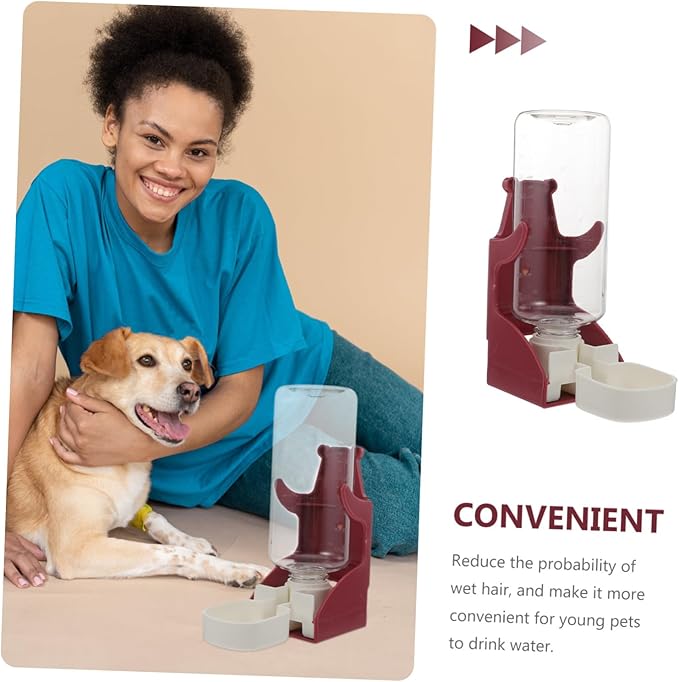 Milisten Automatic Cat and Dog Water Feeder Pet Drinking Device Install Water Bottle Dispenser for Rabbits Guinea Pigs and Animals
