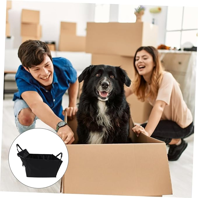 Car PET Seat Cover Breathable Waterproof PET Cushion for Dogs and Cats Portable Dog Car Seat Non-Slip Backing and Storage Pockets