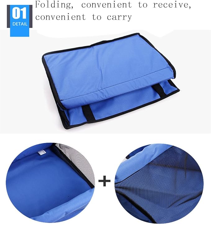 Pet Carrier Bag for Dogs and Cats Dog Car Booster Seat Travel Safety Seat Pet Carrier Bag Dog Car Set Hang Bag Waterproof Non-Slip with Storage Bag