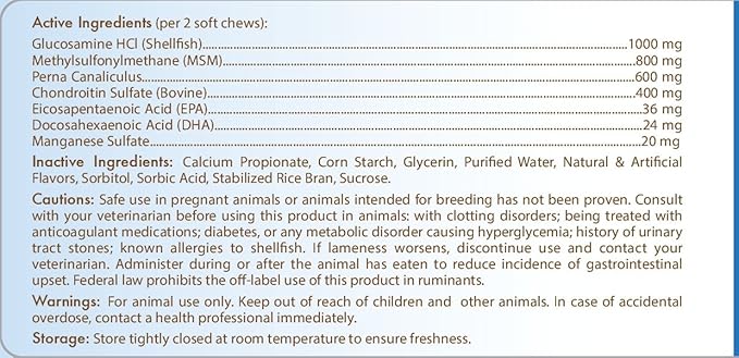 Healthy Breeds Irish Setter Z-Flex Max Hip and Joint Soft Chews 50 Count