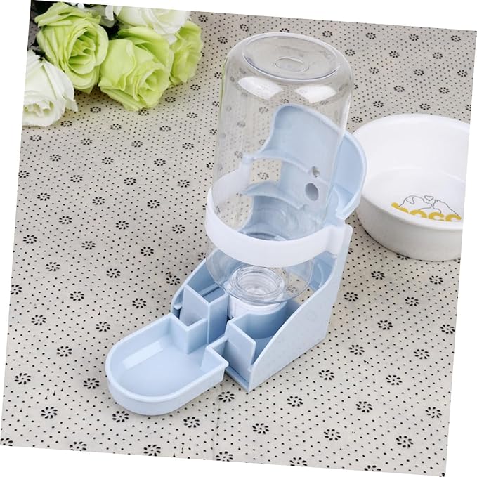 Leakproof Pet Water Dispenser for Dogs Cats Capacity Automatic Drinking Feeder Screw Mounted