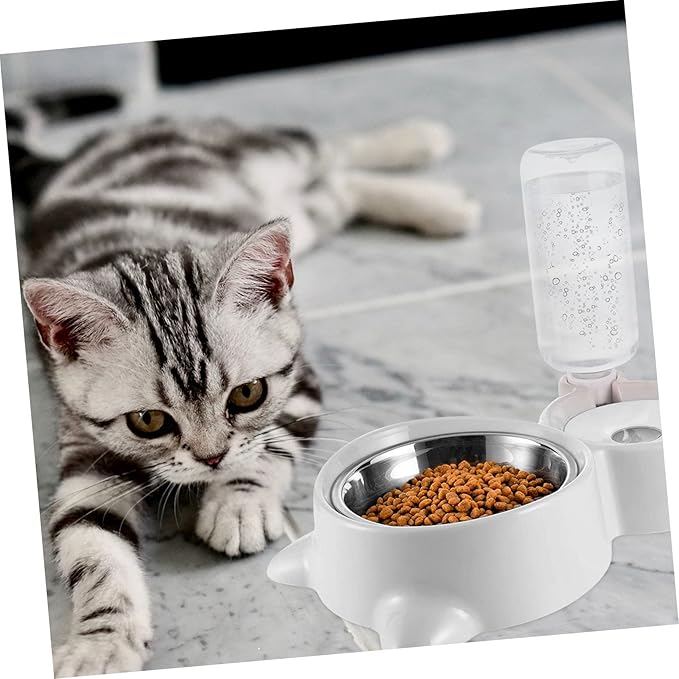Stainless Steel Dog Bowl Insulated Automatic Water Dispenser Pet Feeder Pet Supplies