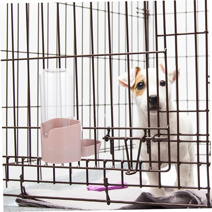 Yardwe Dog Water Bottle Pet Water Dispenser Portable for Busy Parents Auto Refill Rabbit Feeders for Cages