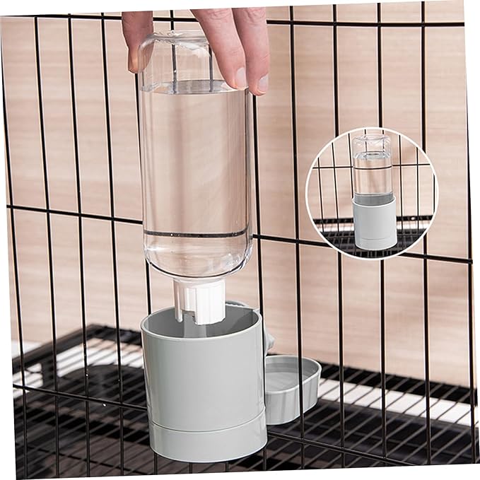 Yardwe Dog Water Dispenser Automatic Cat Feeder Hanging Water Bowl Easy Install Long-Lasting