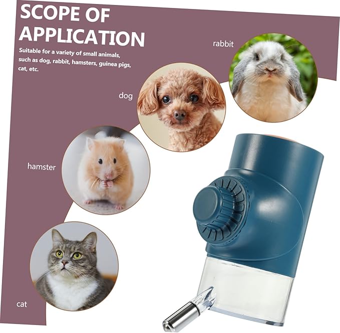 BESPORTBLE Dog Water Bottle for Pets Leak Automatic Water Dispenser Capacity Material Stable Hanging and Cats Cages