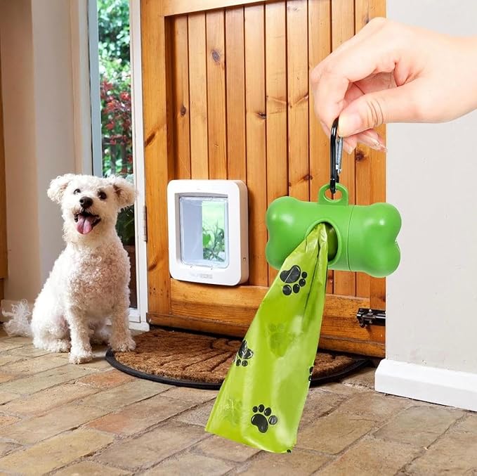 Dog Poop Bags (Bolsas Para Perro) – Leak-Proof & Extra Thick Pet Waste Bags (Fresh Scent, 8 Rolls, 120-Count)