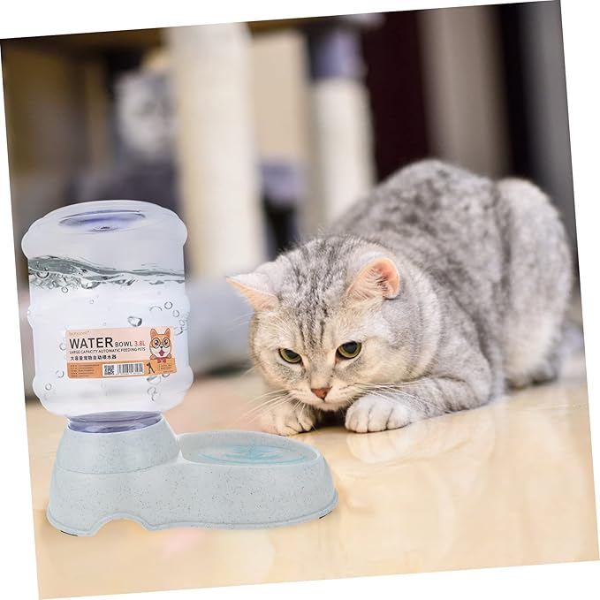 Mipcase Automatic Pet Water Feeder Bowl Durable Water Dispenser for Cats and Dogs No Leak Design Easy to Clean for Home Use