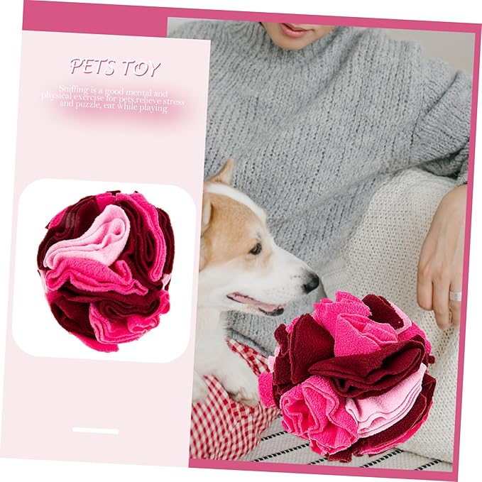 Pet Sniffing Balls Dog Enrichment Toys Puppy Toys for Teething Mentally Stimulating Dog Supply Pet Training Balls