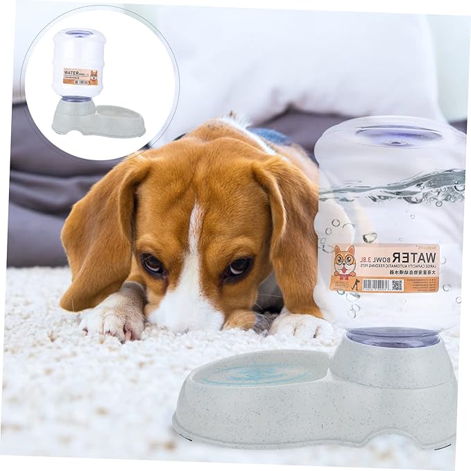 Automatic Pet Waterer Large Capacity Cat and Dog Water Bowl Feeder Safe Easy to Use Pet Water Container