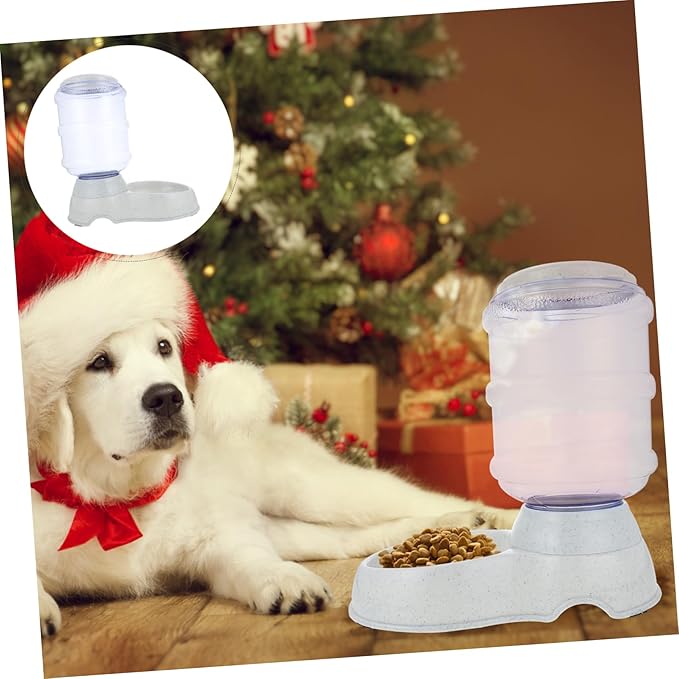 VANZACK Automatic Pet Food Dispenser for Cat Dog Unique Design Sturdy Construction Home Pet Supply