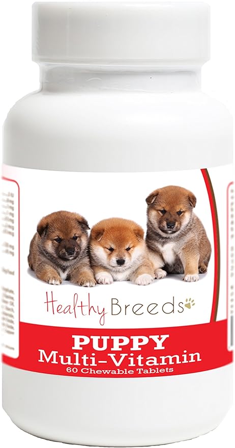 Healthy Breeds Shiba Inu Puppy Dog Multivitamin Tablet 60 Count