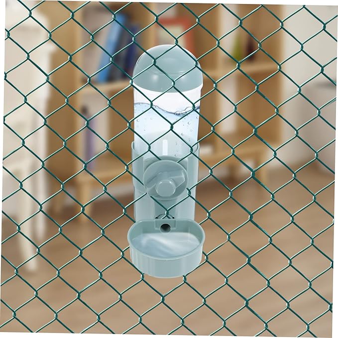 GANAZONO Pet Feeding Supply Cat Dog Cage Water Feeder Automatic Waterer Capacity Compact Design