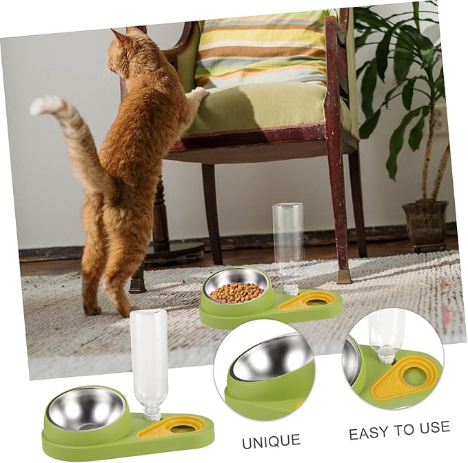 Pet Feeder Dispenser Dog Water Bowl Food Dispenser Automatic Cat Feeder Gravity Pet Water Bowl