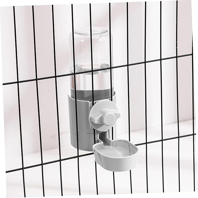 TOYANDONA Pet Water Fountain Feeder Multi-Function Hanging Dispenser for Cats Dogs Easy No Leak Pet Care Tool