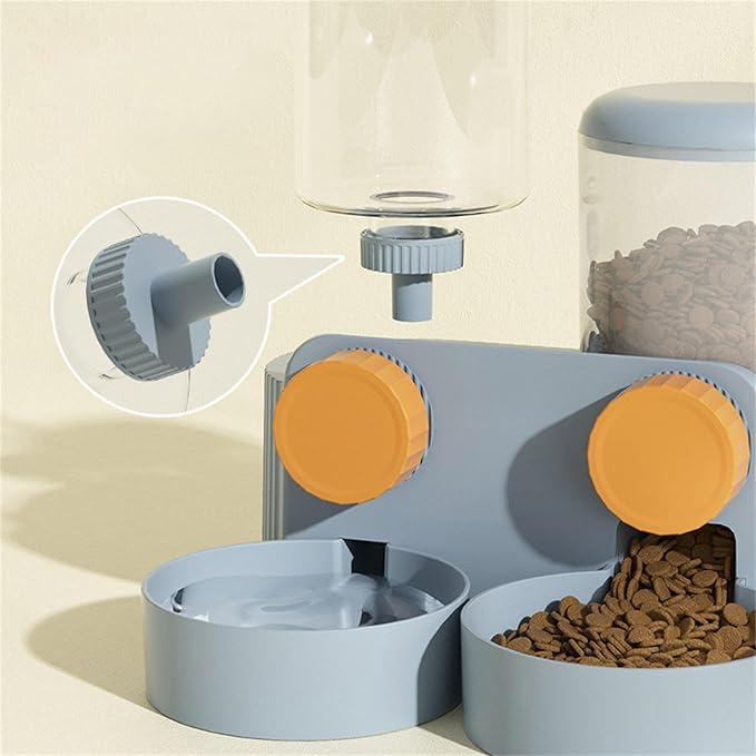 Water Feeder Automatic and Dispenser Feeding Watering Pet Cage Mount Pet Dog Puppy Automatic Water Dispenser Food Dish Bowl Feeder