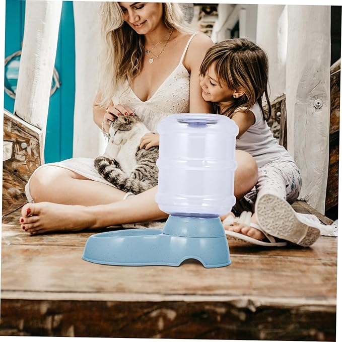 POPETPOP Automatic Dog Water Dispenser Large Capacity Self Filling Pet Water Feeder Easy to Use Material for Dogs and Cats Ensures Healthy Hydration